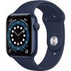Apple Watch Series 6 (GPS, 44mm, Blue Aluminum, Deep Navy Sport Band)