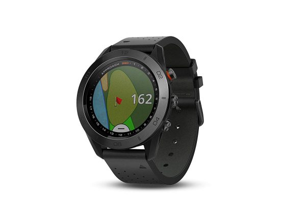 Garmin Approach S60 GPS Golf Watch With Black Silicone Band