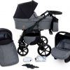 Boston Travel System 3in1 Baby Pram Car seat Pushchair Stroller Carrycot Buggy