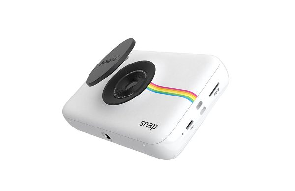 Snap White Instant Digital Camera in White