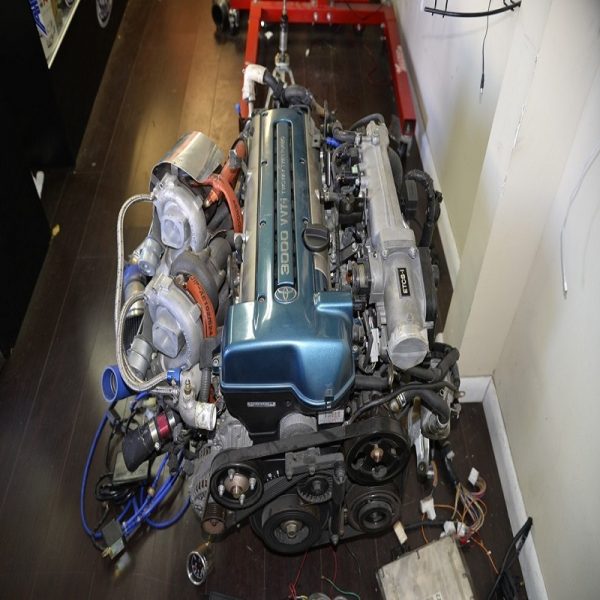 Supra HKS Twin Turbo 6 Speed VVTI Engine 2JZGTE